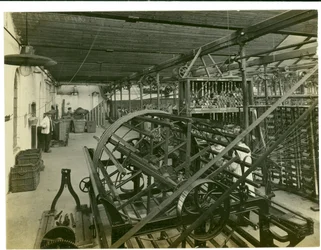 Warping Room, Long Meadow Mill, 1923